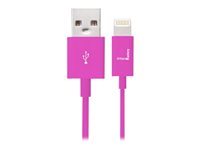 Urban Factory Cable USB to Lightning MFI certified - Purple 1m - Câble Lightning - Lightning mâle pour USB mâle - 1 m - violet CID06UF
