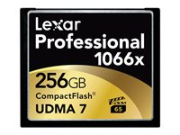 Lexar Professional - Carte mémoire flash - 256 Go - 1066x - CompactFlash LCF256CRBNA1066