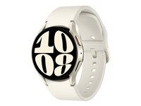 Samsung Galaxy Watch6 - 40 mm - montre intelligente avec bande sport - crème - taille du bracelet : S/M - affichage 1.3" - 16 Go - NFC, Wi-Fi, Bluetooth - 28.7 g - or SM-R930NZEAXEF
