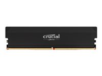 Crucial Pro - Overclocking Edition - DDR5 - module - 16 Go - DIMM 288 broches - 6000 MHz / PC5-48000 - CL36 - 1.35 V - mémoire sans tampon - noir CP16G60C36U5B