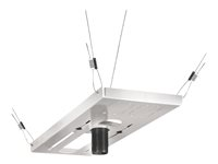 Peerless Lightweight Adjustable Suspended Ceiling Plate CMJ500R1 - Kit de montage (Plaque pour plafond suspendue ajustable) - pour projecteur - revêtement blanc poudré CMJ500R1