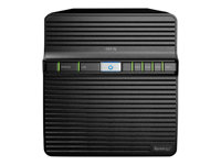 Synology Disk Station DS418j - Serveur NAS - 4 Baies - RAID 0, 1, 5, 6, 10, JBOD - RAM 1 Go - Gigabit Ethernet - iSCSI DS418J