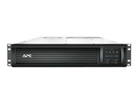 APC Smart-UPS 3000 LCD - Onduleur ( montage en rack ) - CA 220/230/240 V - 2.7 kW - 3000 VA - RS-232, USB - connecteurs de sortie : 9 - 2U SMT3000RMI2U