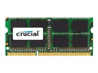 Crucial - DDR3L - module - 4 Go - SO DIMM 204 broches - 1600 MHz / PC3-12800 - CL11 - 1.35 V - mémoire sans tampon - non ECC CT51264BF160B