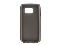 Uniformatic - Coque de protection pour téléphone portable - polyuréthanne thermoplastique (TPU) - noir - pour Samsung Galaxy S6 90620