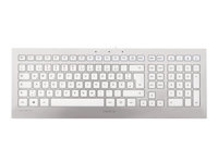 CHERRY STRAIT 3.0 for Mac - Clavier - USB - R.-U. - blanc, argent JK-0370GB