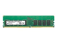 Micron - DDR4 - module - 32 Go - DIMM 288 broches - 2933 MHz / PC4-23466 - CL21 - 1.2 V - mémoire enregistré MTA18ASF4G72PDZ-2G9E1R