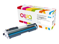 OWA - Cyan - compatible - cartouche de toner (alternative pour : HP 126A, HP CE311A) - pour HP Color LaserJet Pro CP1025; LaserJet Pro MFP M175; TopShot LaserJet Pro M275 K15409OW