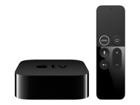Apple TV 4K - Gen. 1 - récepteur multimédia numérique - 4K - 60 pi/s - HDR - 64 Go MP7P2FD/A