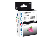 Armor - 30 ml - magenta - cartouche d'encre (équivalent à : HP 11 ) - pour HP Business Inkjet 1000, 1100, 1200, 2300, 2800; DesignJet 110, 70; Officejet Pro K850 K20247