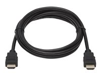 Eaton Tripp Lite Series High Speed HDMI Cable with Ethernet, UHD 4K, Digital Video with Audio (M/M), 6 ft. (1.83 m) - Câble HDMI avec Ethernet - HDMI mâle pour HDMI mâle - 1.8 m - noir P569-006