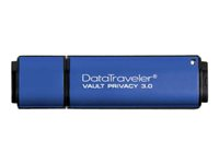 Kingston DataTraveler Vault Privacy 3.0 - Clé USB - chiffré - 8 Go - USB 3.0 - Conformité TAA DTVP30/8GB