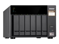 QNAP TS-673-8G - Serveur NAS - 6 Baies - SATA 6Gb/s - RAID 0, 1, 5, 6, 10, JBOD - RAM 8 Go - Gigabit Ethernet - iSCSI TS-673-8G