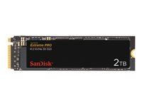 SanDisk Extreme PRO - SSD - 2 To - interne - M.2 2280 - PCIe 3.0 x4 (NVMe) SDSSDXPM2-2T00-G25