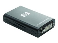 HP - Adaptateur vidéo externe - USB - DVI - pour EliteDesk 705 G4; EliteOne 800 G3; ENVY Pro; ProDesk 400 G4; ProOne 400 G3, 440 G3, 600 G3 NL571AT