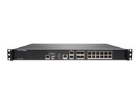 SonicWall NSa 3600 - Dispositif de sécurité - avec 1 an de support 24 x 7 - 200 utilisateurs SSL VPN - 10GbE - 1U - rack-montable 02-SSC-4609