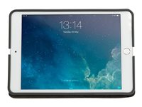 Targus Click-In - Protection à rabat pour tablette - polyuréthane - gris - pour Apple iPad mini; iPad mini 2; 3 THZ62804GL