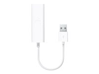 Apple USB Ethernet Adapter - Adaptateur réseau - USB 2.0 - 10/100 Ethernet - pour MacBook Air MC704ZM/A