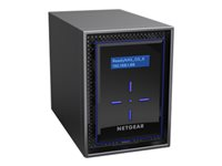 NETGEAR ReadyNAS 422 - Serveur NAS - 2 Baies - RAID 0, 1, 5, 6, 10, JBOD - RAM 2 Go - Gigabit Ethernet - iSCSI support RN42200-100NES
