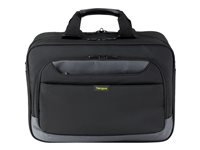 Targus CityGear Topload Laptop Case With Printer Section - Sacoche pour ordinateur portable - 15.6" - noir TCG500EU