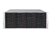 Supermicro SC846 BE1C-R1K28B - Rack-montable - 4U - Extended ATX améliorée - SATA/SAS - hot-swap 1280 Watt - noir CSE-846BE1C-R1K28B