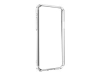 Zagg invisibleSHIELD Glass+ 360 - Boîtier de protection pour téléphone portable - polyuréthanne thermoplastique (TPU) - noir, transparent, clair - pour Apple iPhone XS Max 200301923
