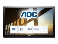 AOC I1659FWUX - écran LED - Full HD (1080p) - 16" I1659FWUX