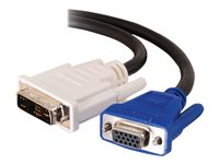 C2G - Rallonge de câble VGA - DVI-A (M) pour HD-15 (VGA) (F) - 5 m 81218