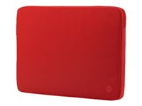 HP Spectrum - Housse d'ordinateur portable - 15.6" - rouge - pour HP 14, 15; Chromebook 14; Envy 15; ENVY x360; Pavilion 15; Pavilion x2; x360; Spectre x360 M5Q11AA#ABB