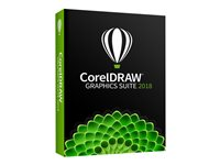 CorelDRAW Graphics Suite 2018 - Version boîte - 1 utilisateur - Win - anglais CDGS2018IEDP