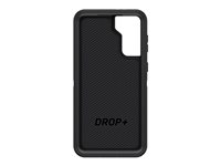 OtterBox Defender Series - Coque de protection pour téléphone portable - robuste - polycarbonate, caoutchouc synthétique - noir - pour Samsung Galaxy S21+ 5G 77-82072