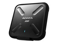 ADATA Durable SD700 - Disque SSD - 512 Go - externe (portable) - USB 3.1 Gen 1 - noir ASD700-512GU31-CBK