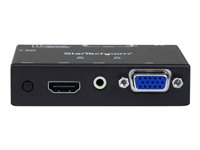 StarTech.com Switch 2x1 VGA et HDMI vers VGA avec convertisseur HDMI vers VGA et commutation prioritaire - Commutateur VGA / HDMI - 1080p - Commutateur vidéo/audio - de bureau - pour P/N: SVA5N3NEUA VS221HD2VGA