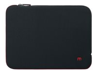 Mobilis Skin - Housse d'ordinateur portable - 14" - 16" - noir, rouge sang 049003