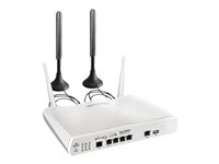 Draytek Vigor 2862LN - - routeur sans fil - - DSL/WWAN commutateur 4 ports - 1GbE - ports WAN : 2 - Wi-Fi - 2,4 Ghz VIGOR2862LN