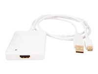 Urban Factory Adapter mini display port to HDMI with Audio for Mac (USB), White - Convertisseur vidéo - HDMI, DisplayPort CBB21UF