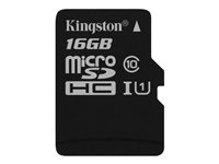 Kingston Canvas Select - Carte mémoire flash - 16 Go - UHS-I U1 / Class10 - microSDHC UHS-I SDCS/16GBSP
