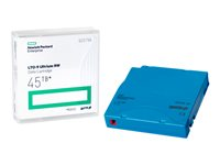 HPE - 20 x LTO Ultrium 9 - 18 To / 45 To - étiquettes marquables, non étiqueté sur mesure - bleu clair - pack bibliotheque - pour P/N: R7E99A, R7F00A, R7F01A, R7F02A Q2079AN