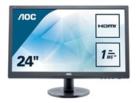 AOC Value e2460Sh - écran LED - Full HD (1080p) - 24" E2460SH
