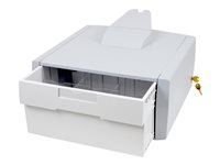 Ergotron Primary Storage Drawer, Single Tall - Composant de montage (tiroir coulissant) - verrouillable - gris, blanc 97-989