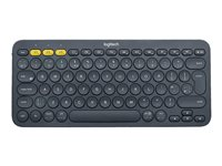 Logitech K380 Multi-Device Bluetooth Keyboard - Clavier - sans fil - Bluetooth 3.0 - AZERTY - Français - sable 920-011153