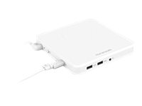 Humanscale M/Connect 2 Stand Alone Split Dock - Station d'accueil - USB-C - DP - 1GbE - 180 Watt ACNWEU