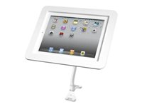 Compulocks Executive Flex Arm iPad 9.7" Counter Top Kiosk White - Kit de montage (bras flexible, cadre professionnel) - pour tablette - blanc - montable sur mur, ordinateur de bureau 159W213EXENW