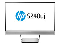 HP EliteDisplay S240uj Wireless Charging Monitor - écran LED - 23.8" T7B66AT#ABB