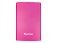 Verbatim Store 'n' Go Portable - Disque dur - 500 Go - externe (portable) - USB 2.0 - 5400 tours/min - rose chaud 53010
