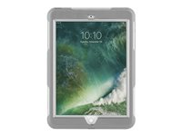 Griffin Survivor Extreme - Boîtier de protection pour tablette - robuste - silicone, polycarbonate, PET, polyuréthanne thermoplastique (TPU) - teinte grise - 9.7" - pour Apple 9.7-inch iPad (5ème génération) GB43536