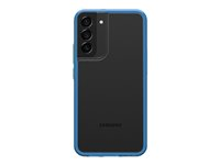 LifeProof SEE - Coque de protection pour téléphone portable - 50 % de plastique recyclé - bleu indéfectible - pour Samsung Galaxy S22+ 77-86673