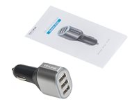 TP-Link CP230 - Adaptateur d'alimentation pour voiture - 33 Watt - 2.4 A - 3 connecteurs de sortie (USB) CP230