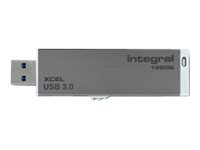 Integral Xcel USB 3.0 - Clé USB - 128 Go - USB 3.0 - argent INFD128GBXCE3.0