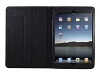 Urban Factory Folio Case iPad Mini (with stand) Grey - Boîtier de protection pour tablette - cuir synthétique - noir - pour Apple iPad mini (1ère génération) MIP11UF